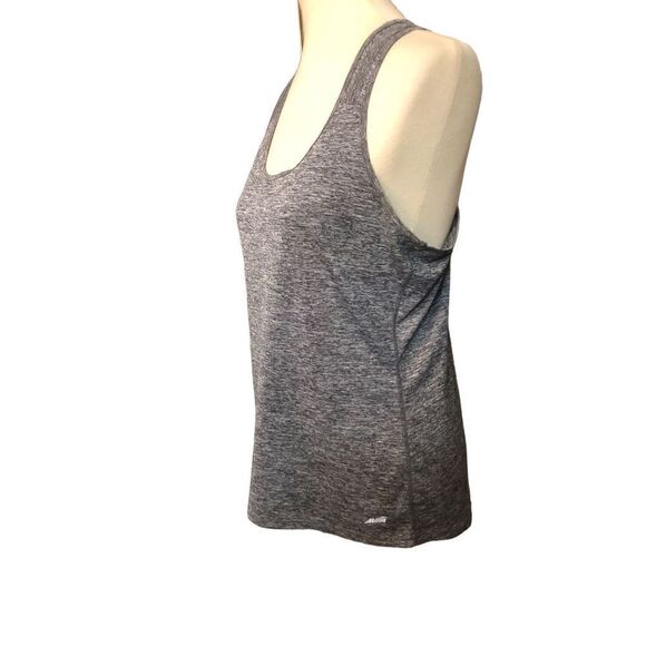 Avia gray space dyed racer back athletic tank top - Picture 3 of 8